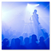 Zangeres met bigband en blazerssectie